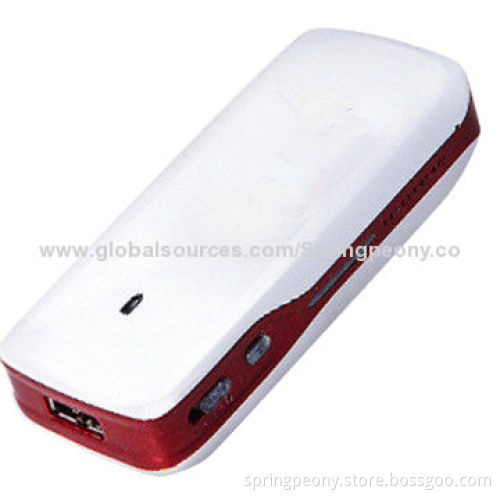 3G Wireless Router/Mobile Power Bank with 5,200mAh Battery Capacity as Gifts